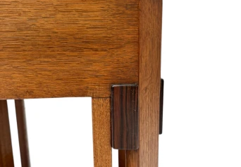 Art Deco Modernist Pedestal by Anton Lucas for N.V. Meubelkunst Leiden, 1920s